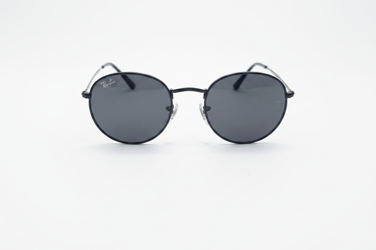 Ray-Ban Round Crna/Crna - frontalni