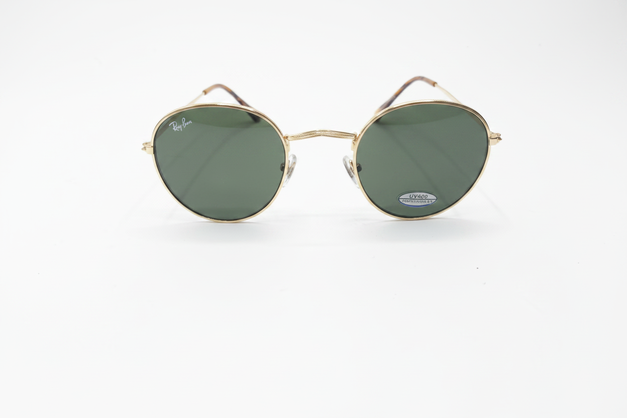 Ray-Ban Round Zeleno/Zlatna - frontalni pogled